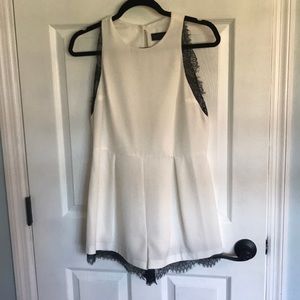 TopShop white romper